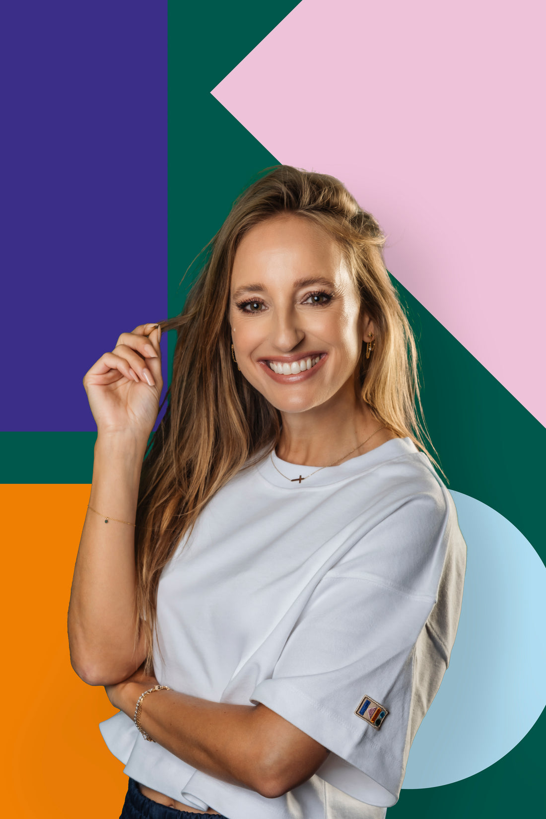 Cropped T-Shirt 'Therese'